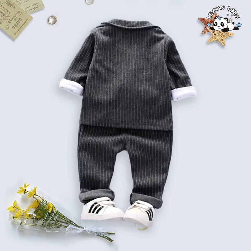 LEZONKIDS - Novo Conjunto Infantil Primavera Outono Meninos e Meninas Manga Longa Venda Direta da Fábrica